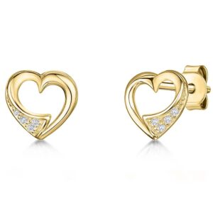 earrings - hbe2046 YG ps