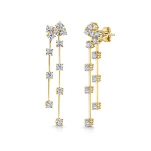 earrings - hbe2063-Yg
